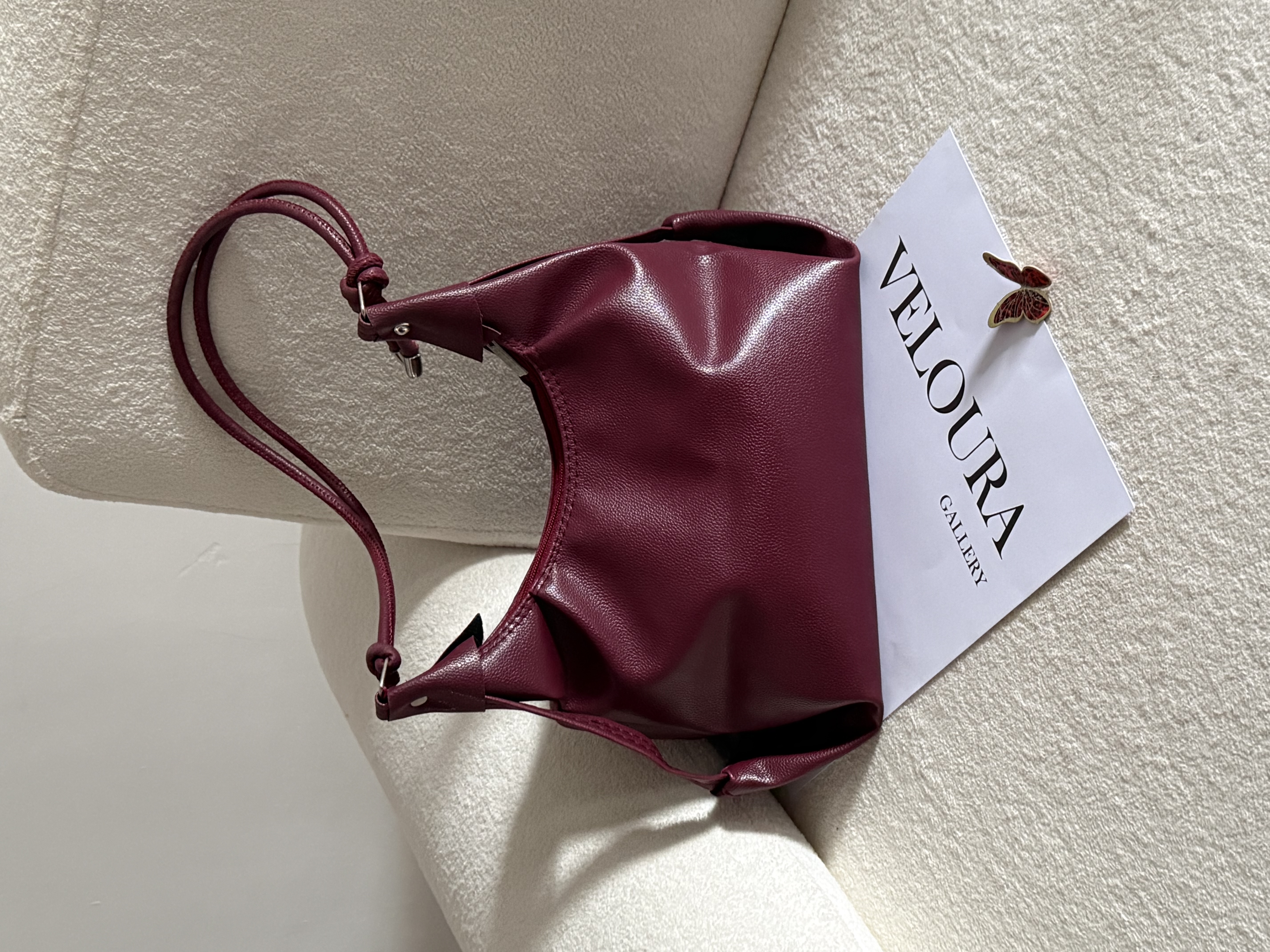 کیف لش زرشکی